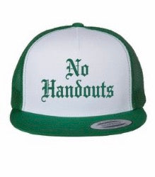 No Handouts Old E hats - Various Colors