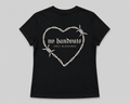 No Handouts Only Blessings Barbed Heart - Tee