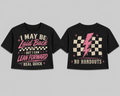 Women’s laid back crop top