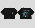 Women’s Blue Collar Wife - Crop Top