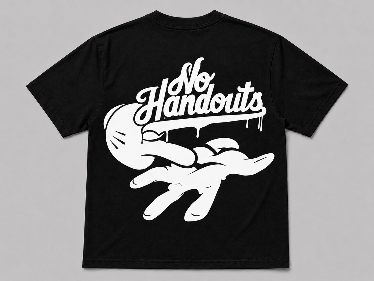 No Handouts OG Logo Tee - Limited Colors and Sizes will be discontinued