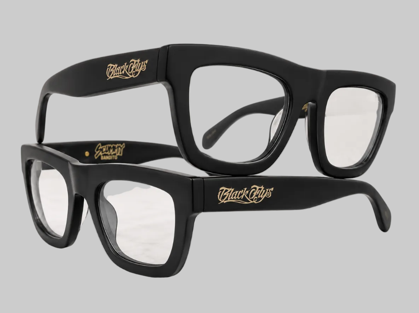 Scumy Bandito Flys by Black Fly  - Clears