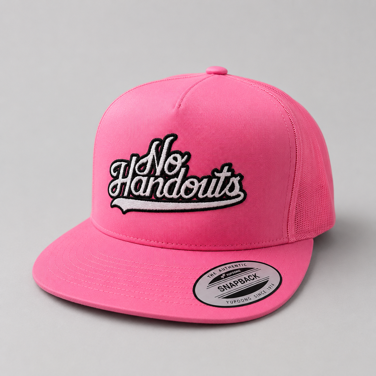 No Handouts Snapback Hats  - Various Colors