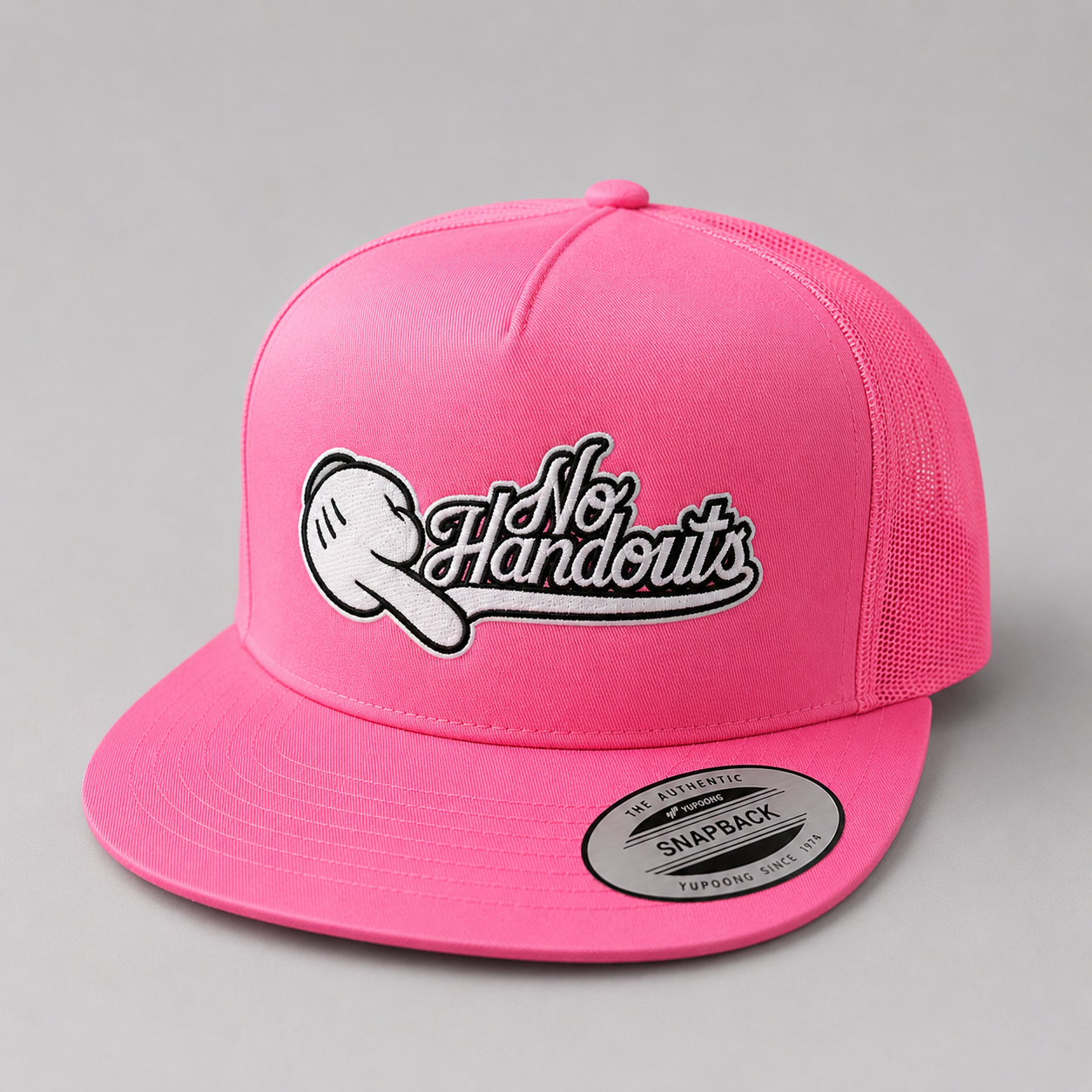 NH Middle Finger Snapback Hats - Various Colors
