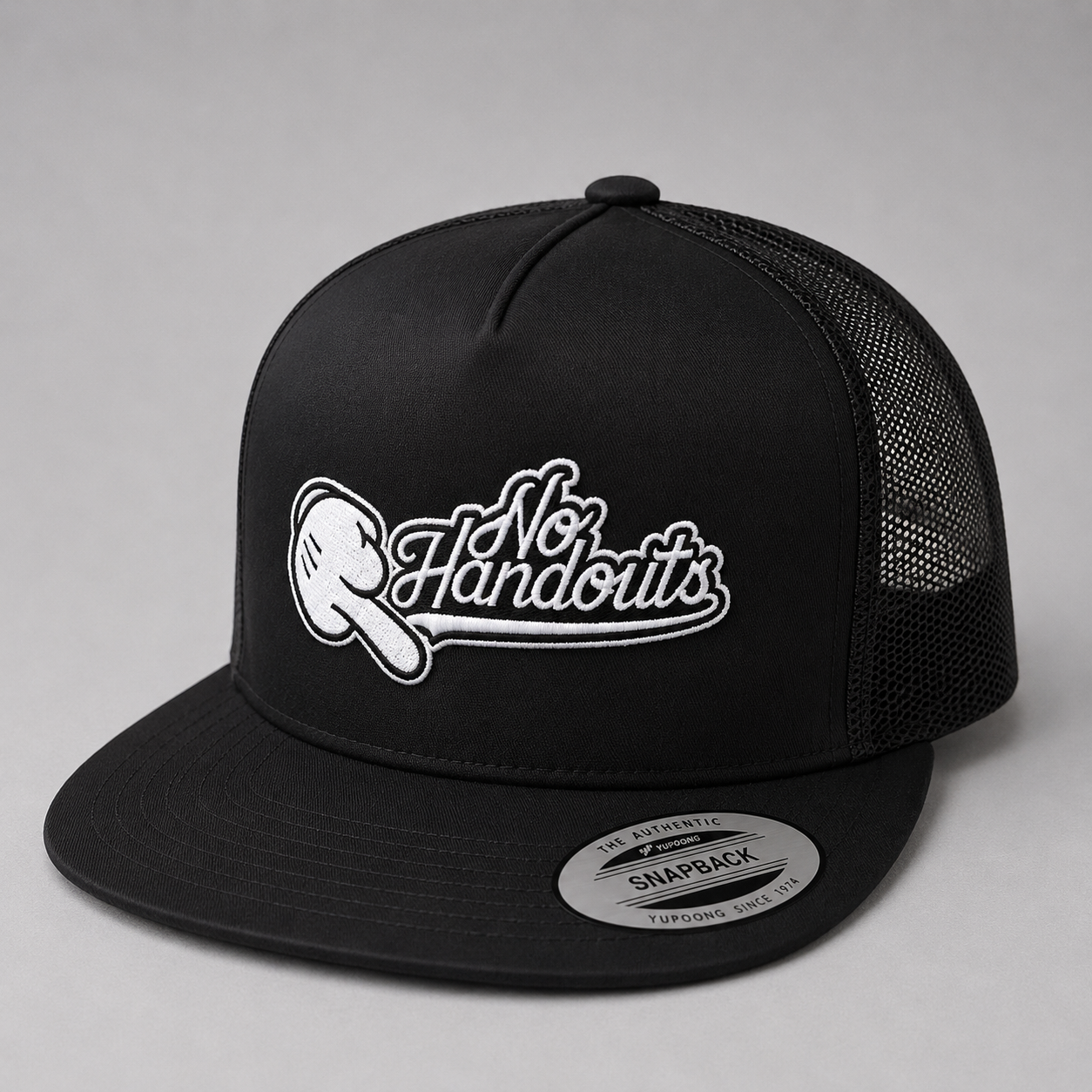 NH Middle Finger Snapback Hats - Various Colors