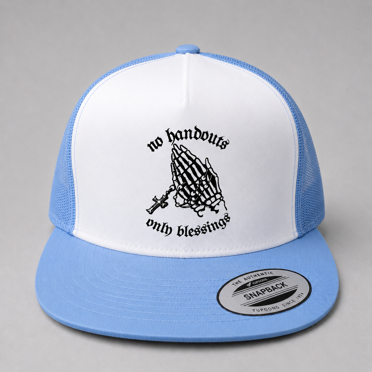 Praying Hands Snapback Hats - Various Colors