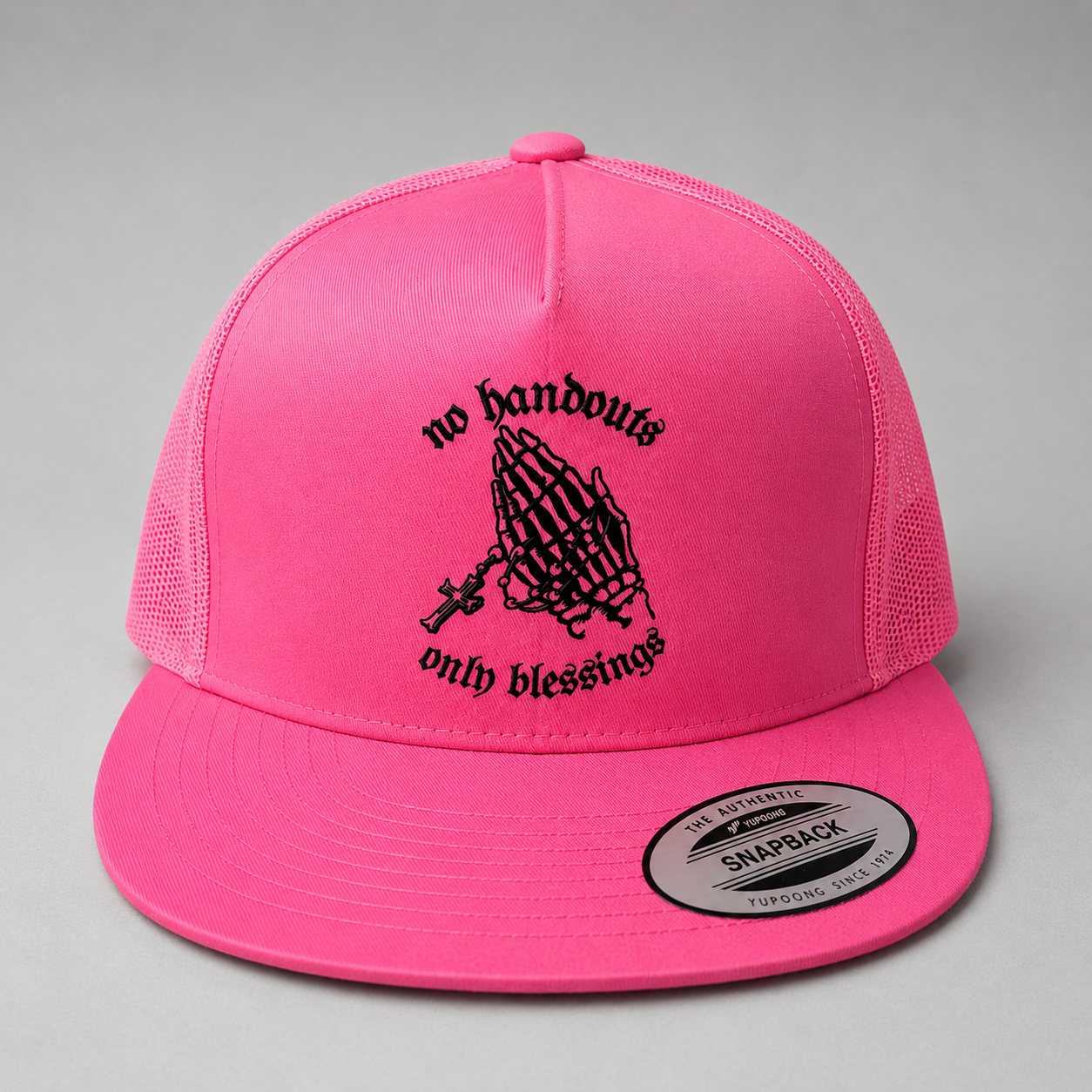 Praying Hands Snapback Hats - Various Colors