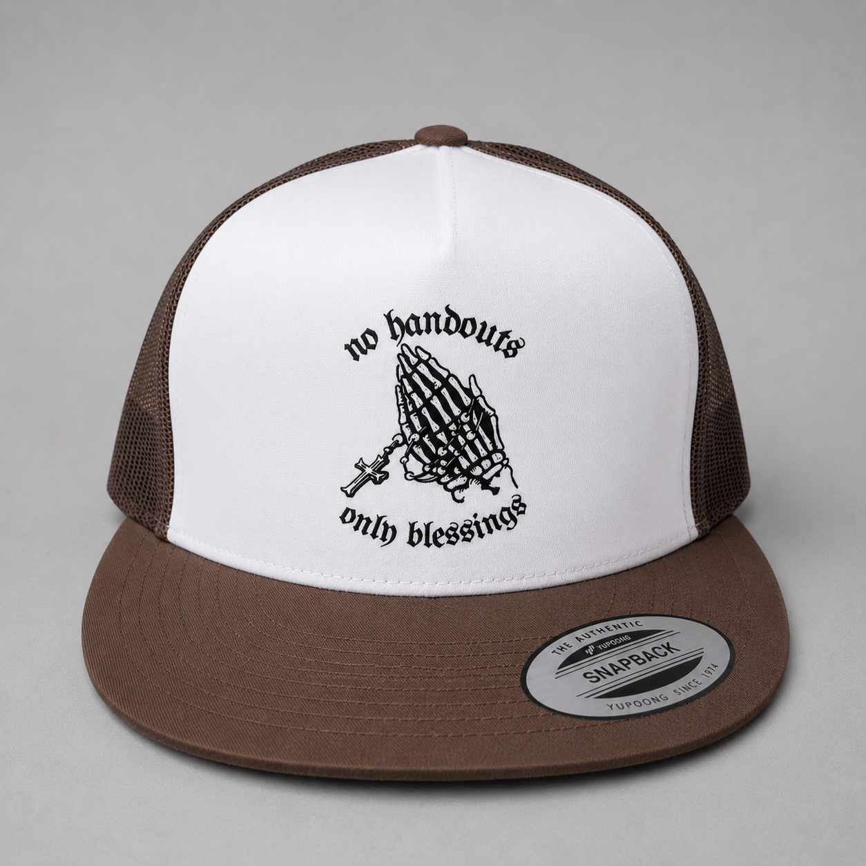 Praying Hands Snapback Hats - Various Colors