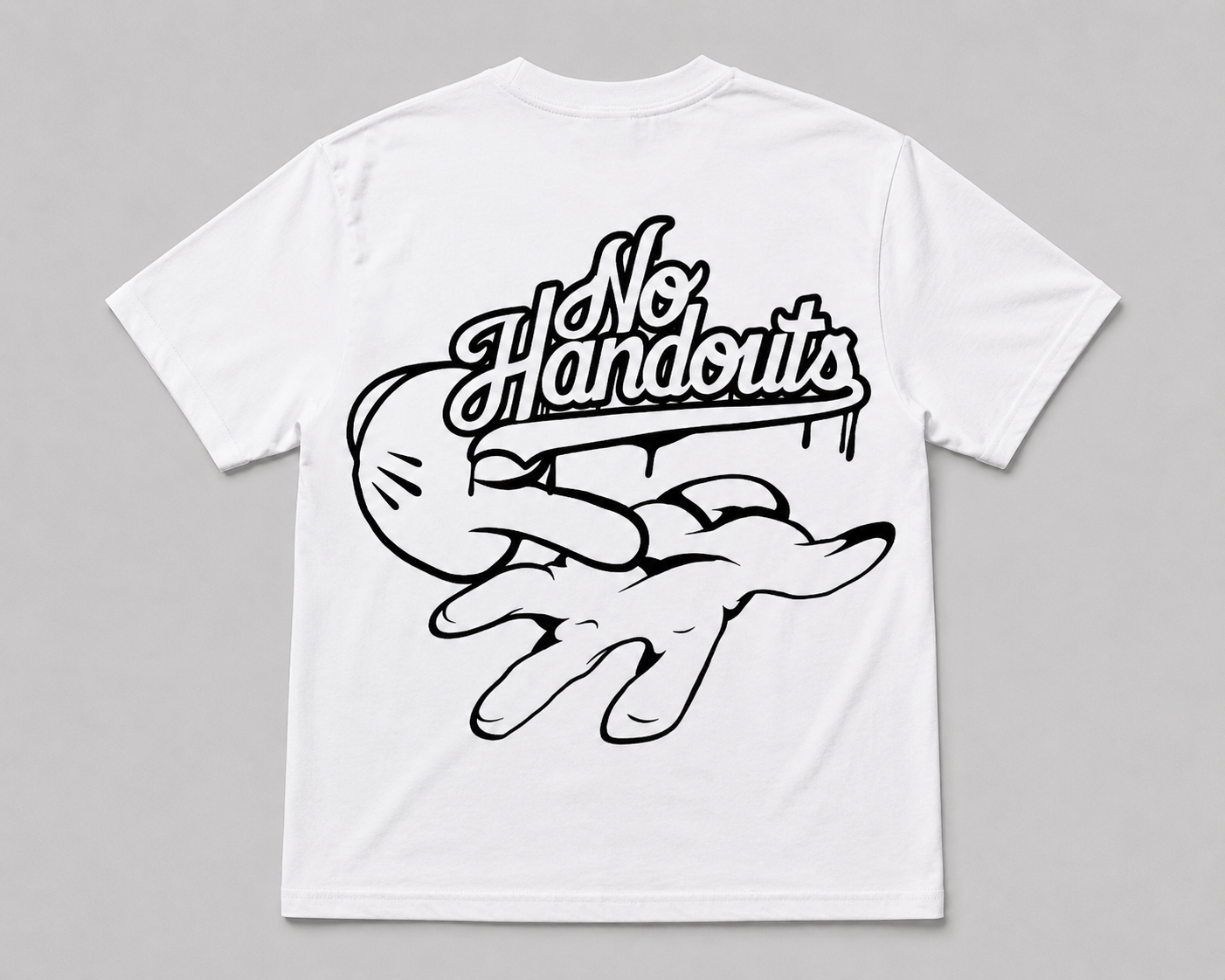No Handouts OG Logo Tee - Limited Colors and Sizes will be discontinued