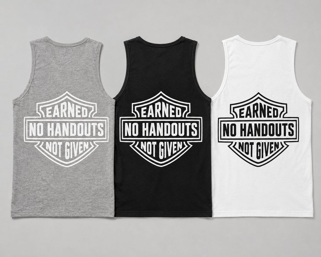 Earned Not Given Men’s Tanks - Various Colors