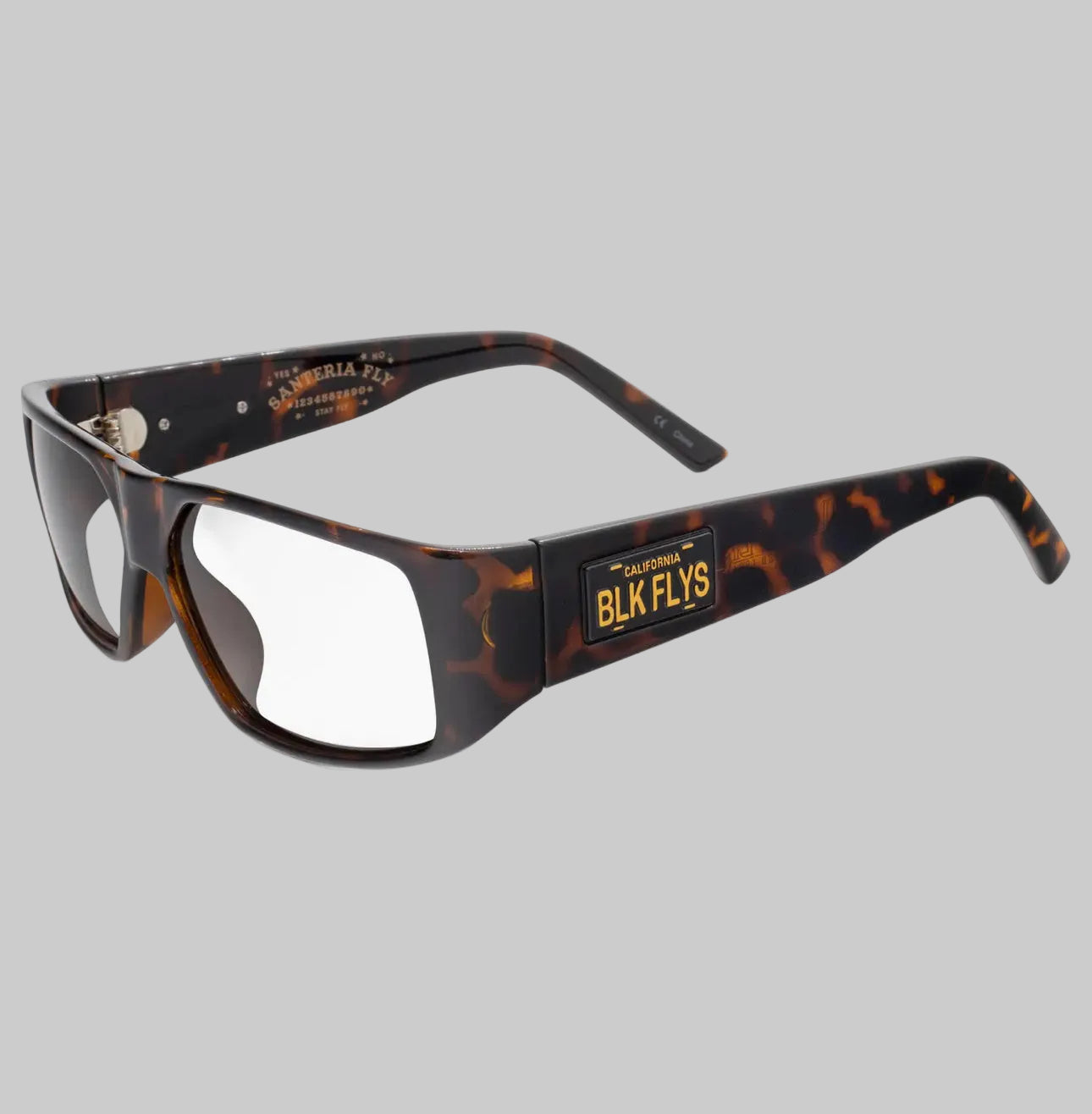 Santeria Cali Plate Clear Glasses image 0